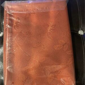 NEW Elegant Orange Leaf Patterned tablecloth 60X102